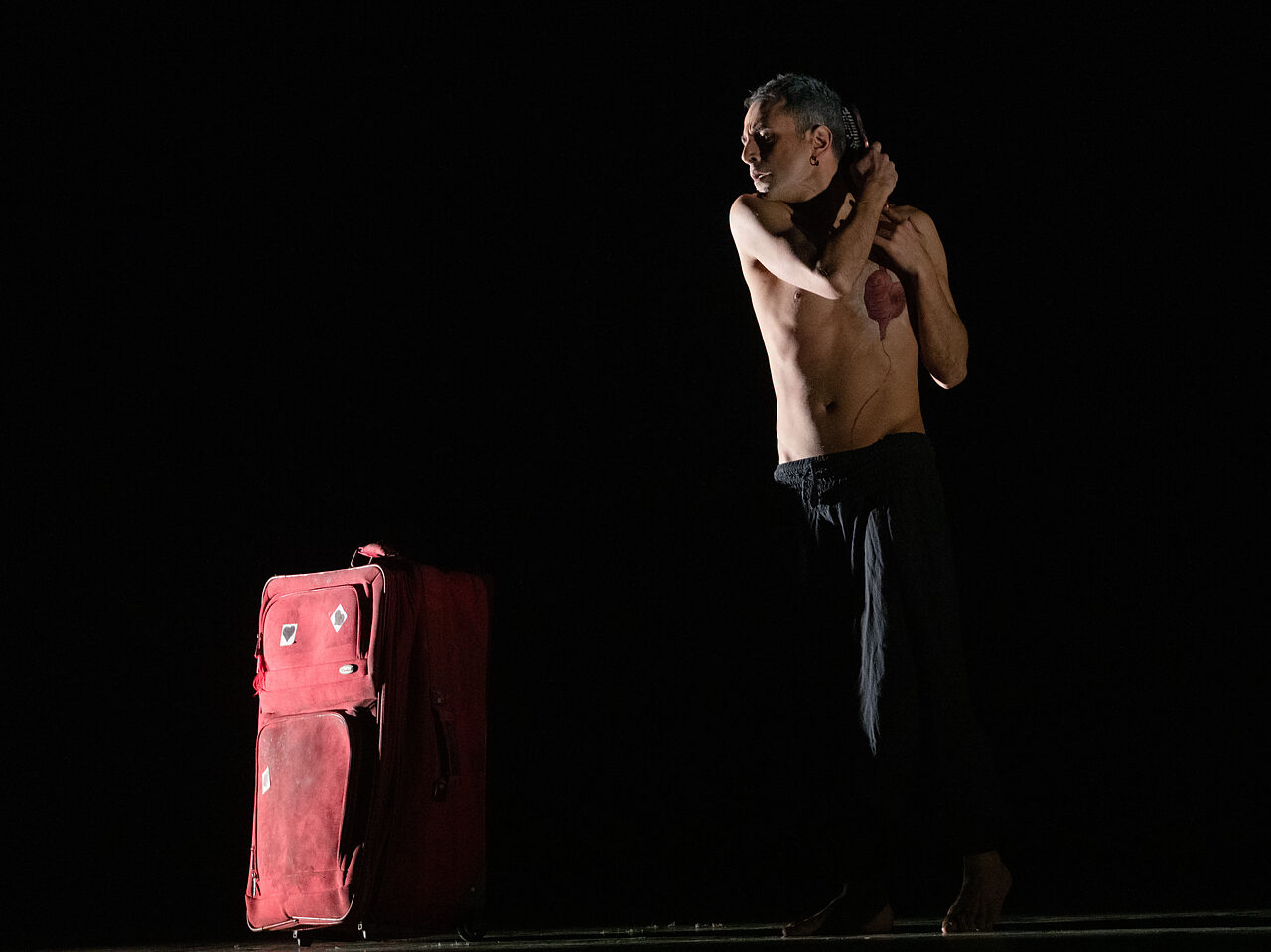 Paolo Cutuli in scena