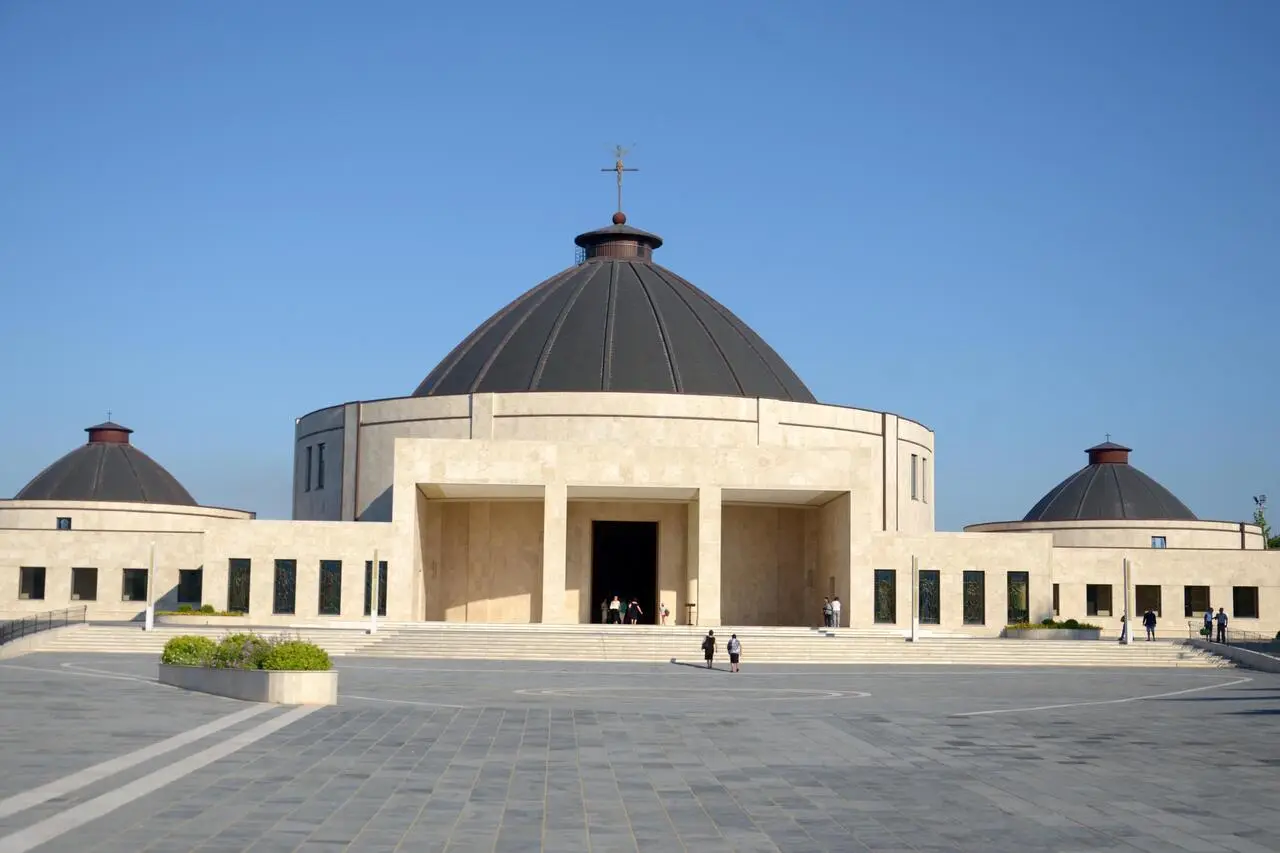 Santuario di Natuzza Evolo a Paravati in provincia di Vibo Valentia