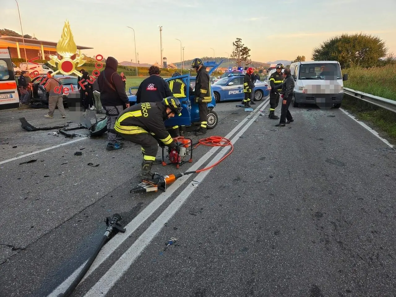 L'incidente di questa mattina