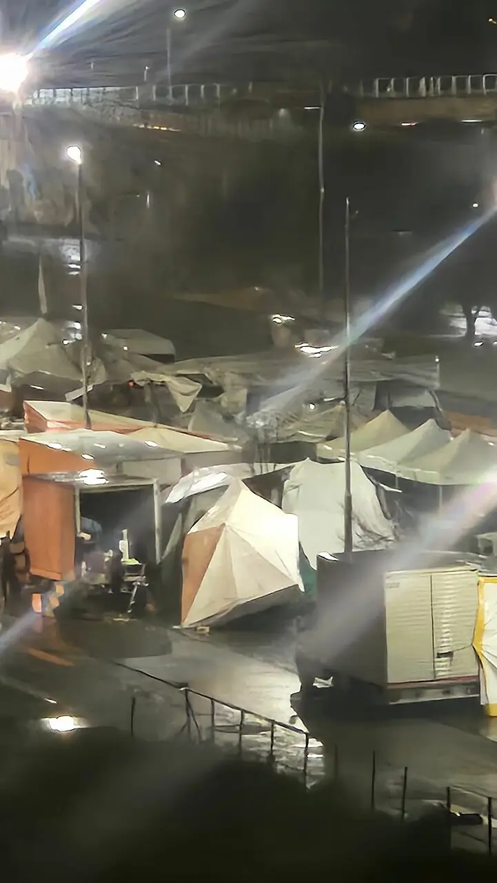 La Fiera di San Giuseppe a Cosenza devastata dal maltempo