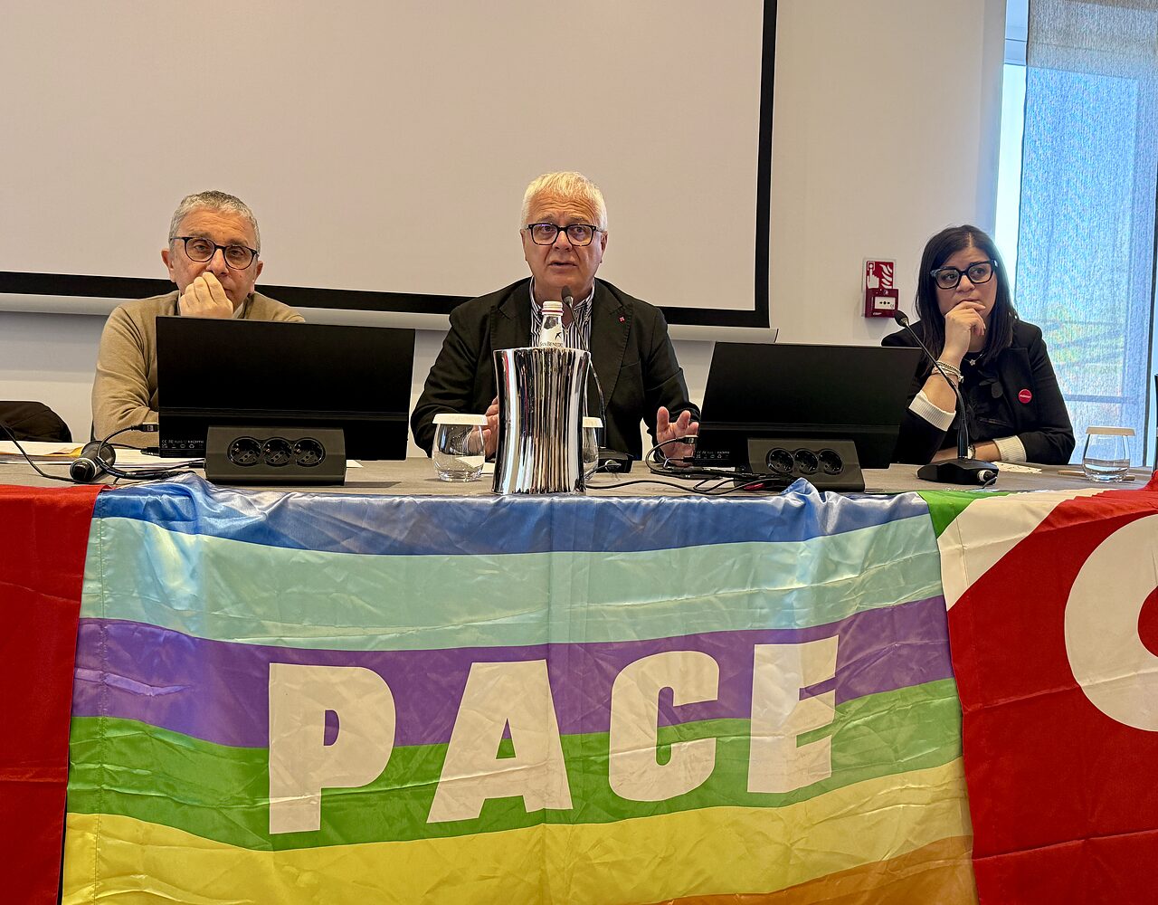 La segreteria Cgil Calabria