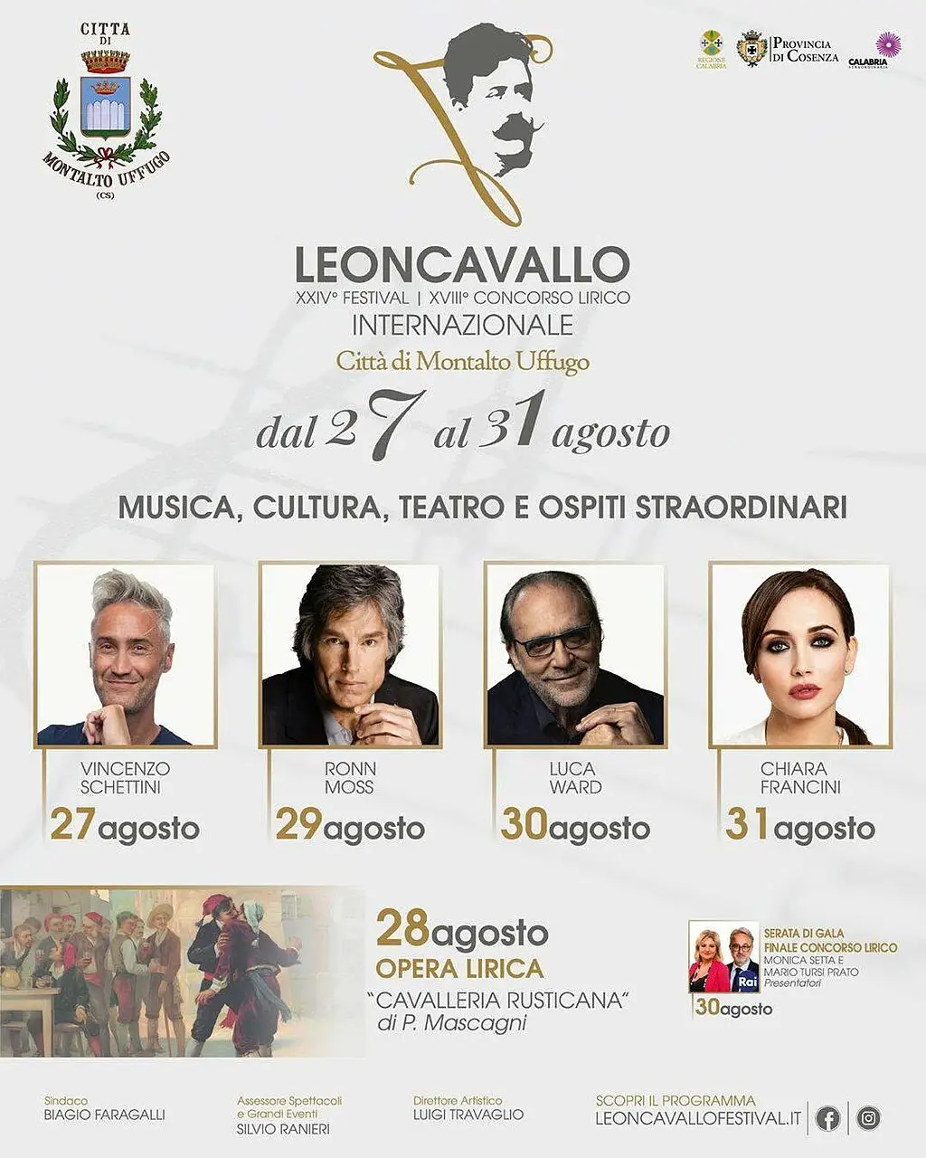 Gli ospiti del festival