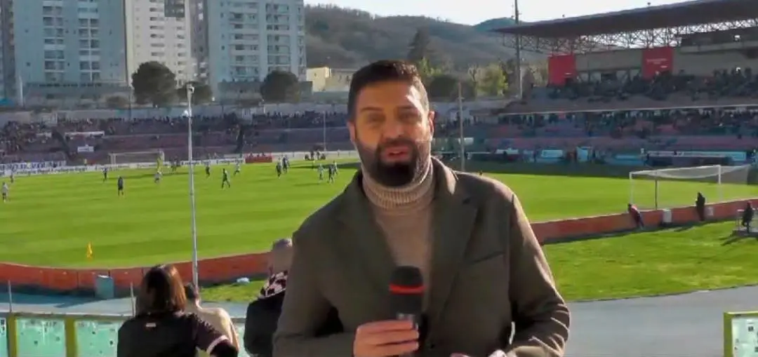 Michele Macrì allo stadio San Vito-Marulla