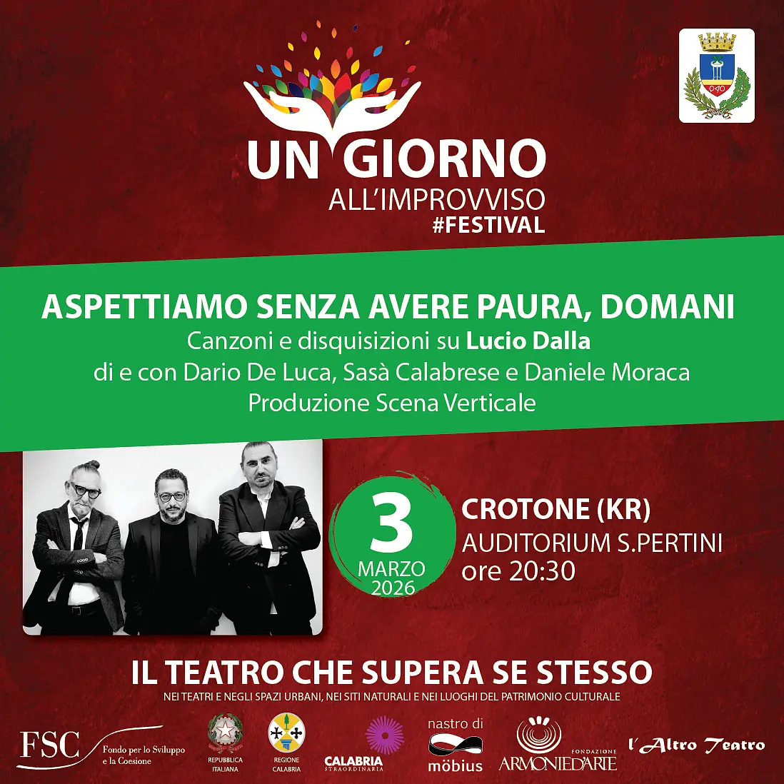 Lo spettacolo di Crotone