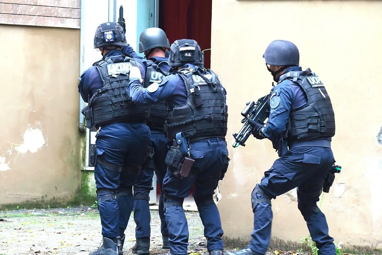 Esercitazione polizia