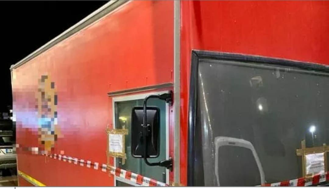 Il food truck sequestrato a Diamante