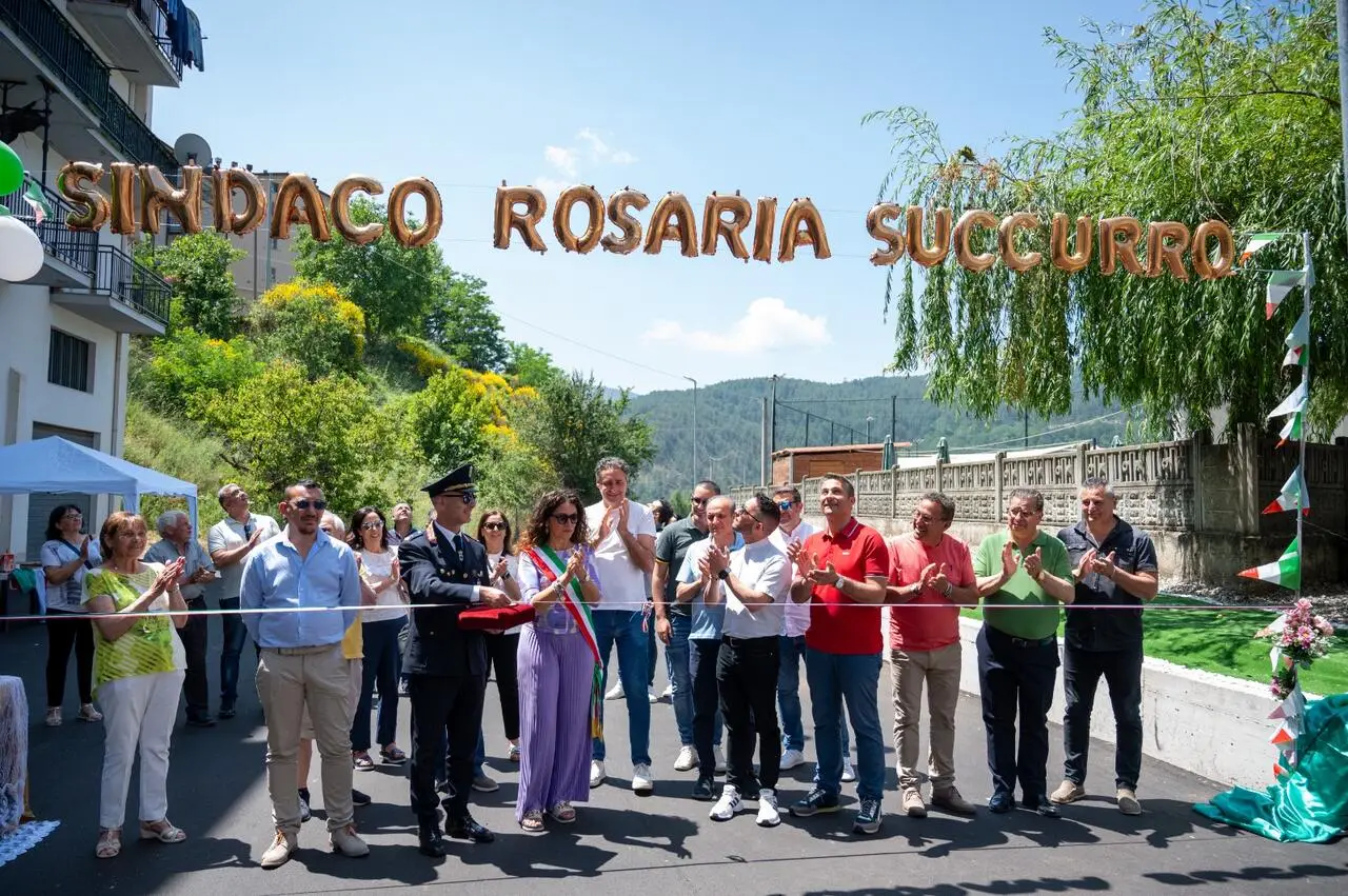 San Giovanni in Fiore, inaugurazione lavori via Cimabue