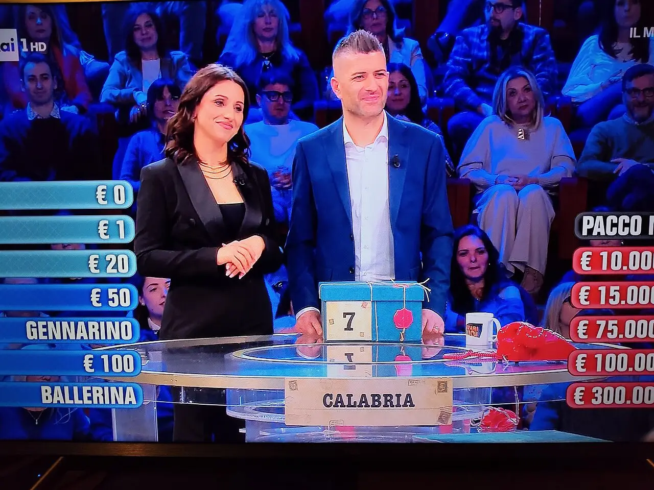 Antonio e Rossella ad Affari tuoi