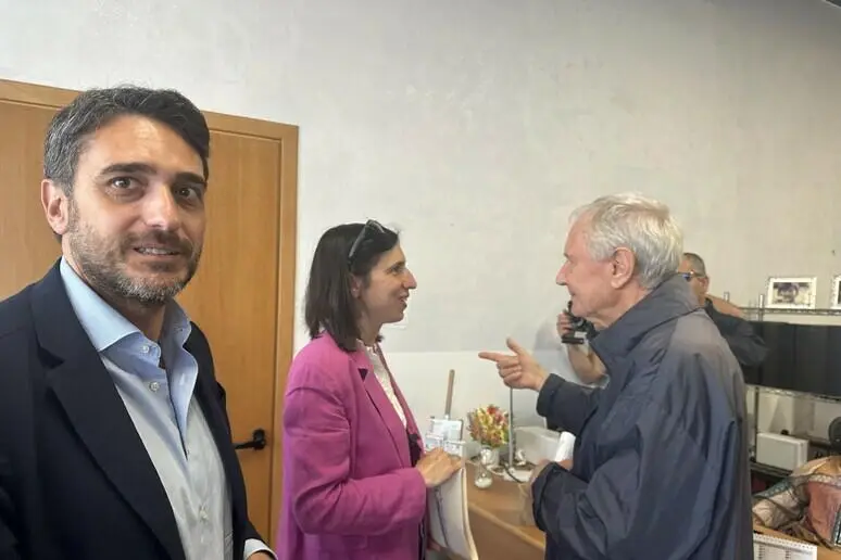 Nicola Irto, Elly Schlein e don Giacomo Panizza a Lamezia