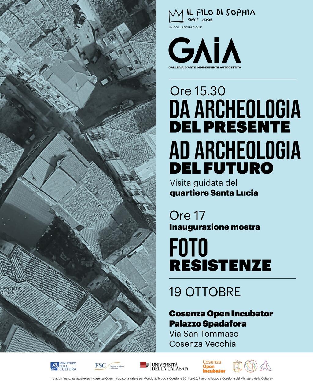 L'evento del 19 ottobre
