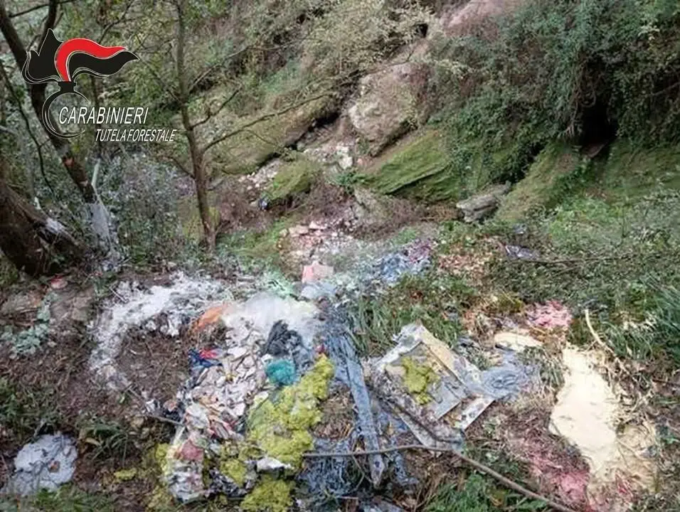Rifiuti nel Parco Nazionale Aspromonte