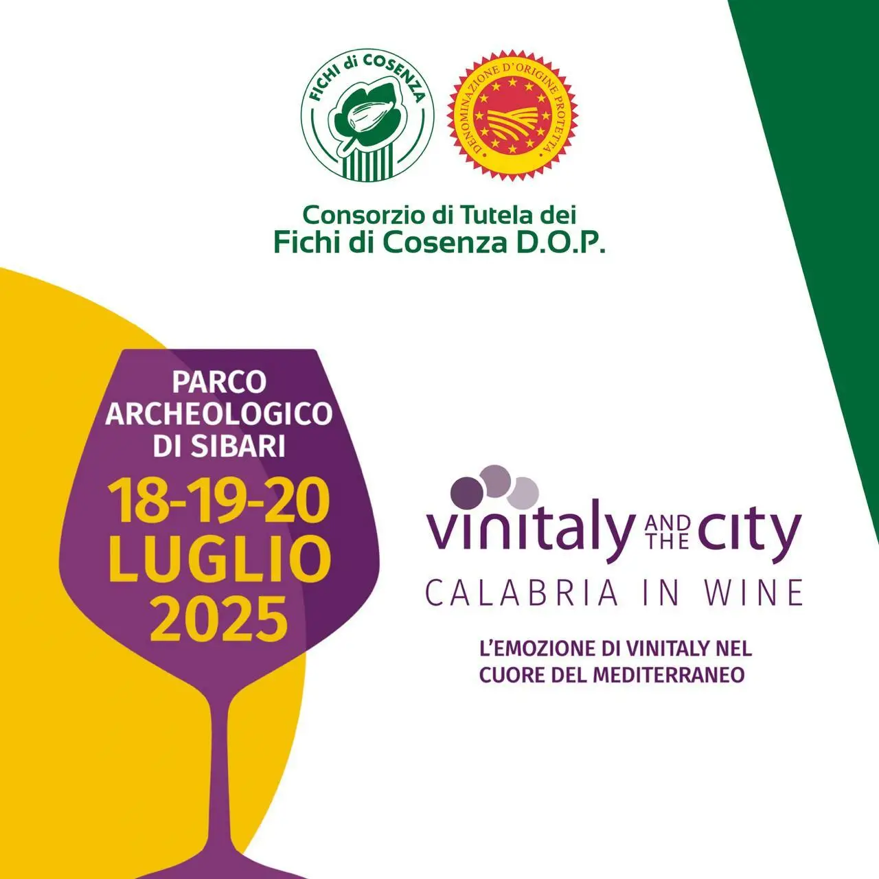 Il Consorzio di Tutela dei Fichi Dop di Cosenza al Vinitaly and the City