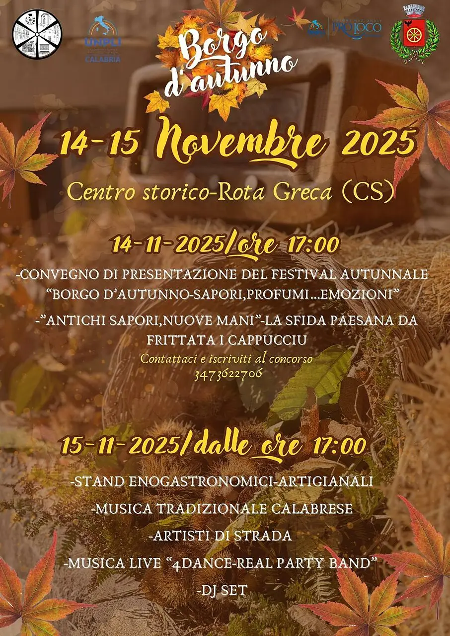 La locandina di Borgo d'Autunno