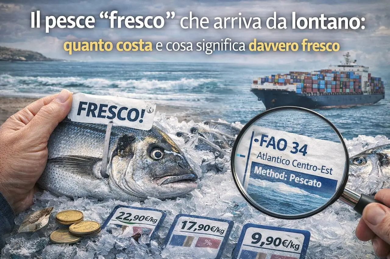 il pesce fresco