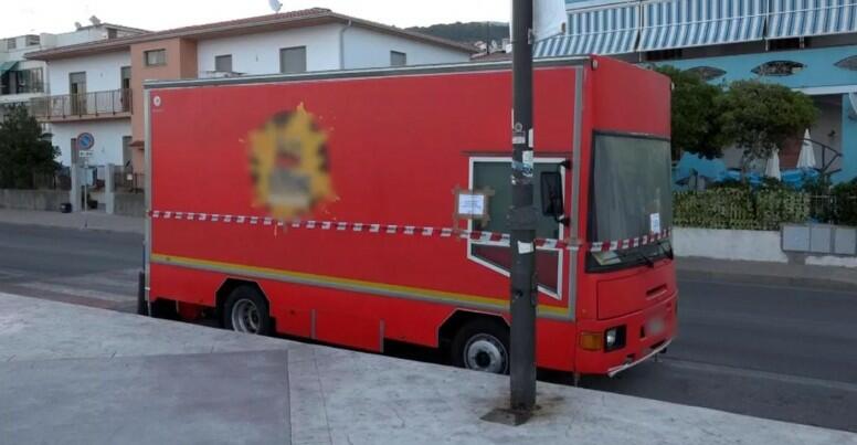 Il food truck sequestrato