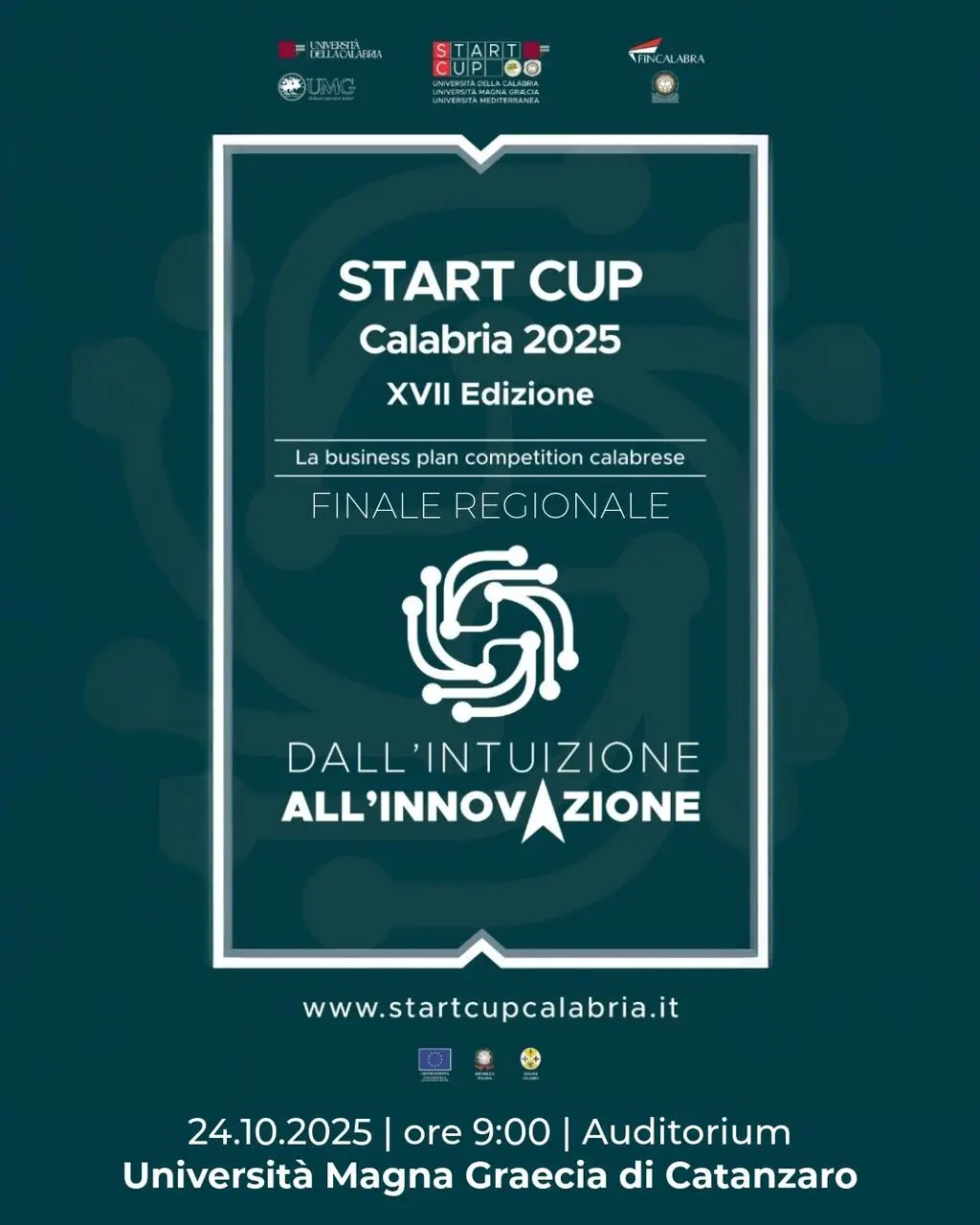 Il manifesto di Start Cup Calabria 2025