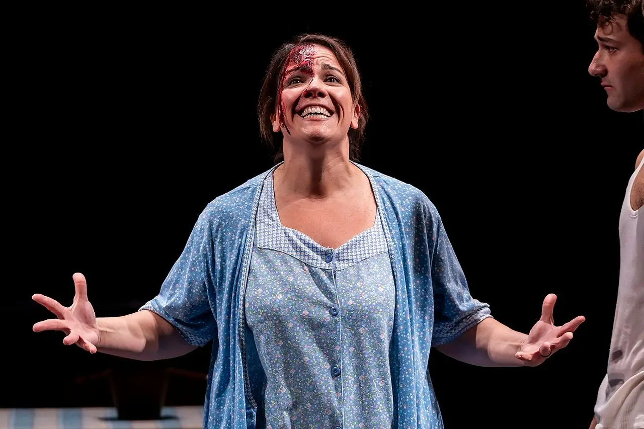 Un momento dello spettacolo di Emma Dante