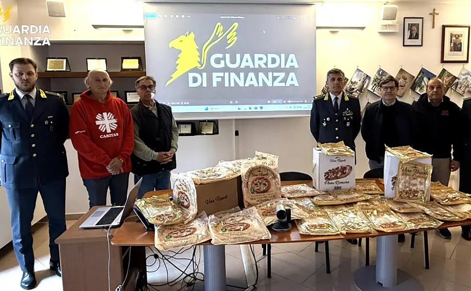Il materiale sequestrato