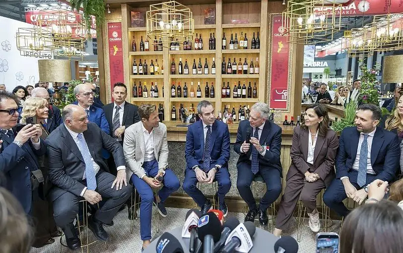 Uno degli appuntamenti del Vinitaly con Occhiuto e Gallo