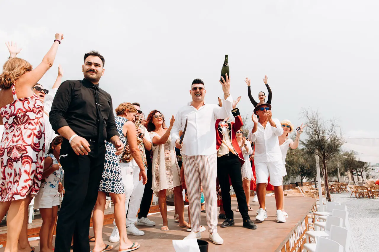 Festeggiamenti al Riva