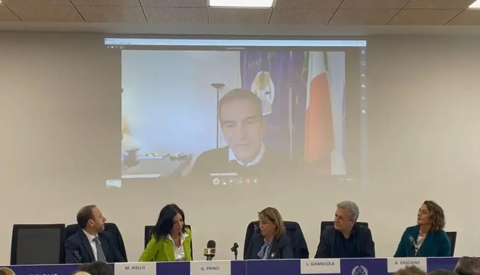 L'incontro in Regione