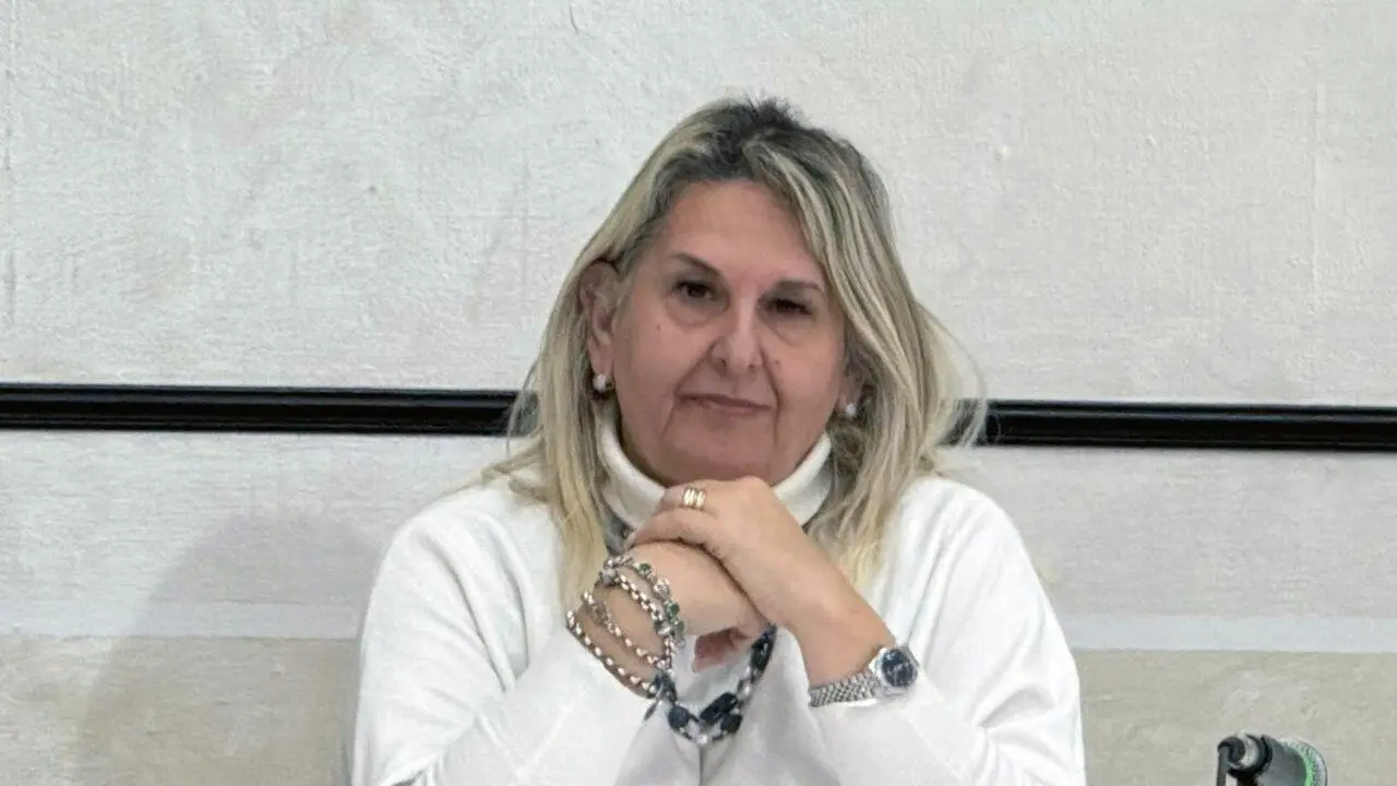 La candidata sindaco Carmen Gaudiano