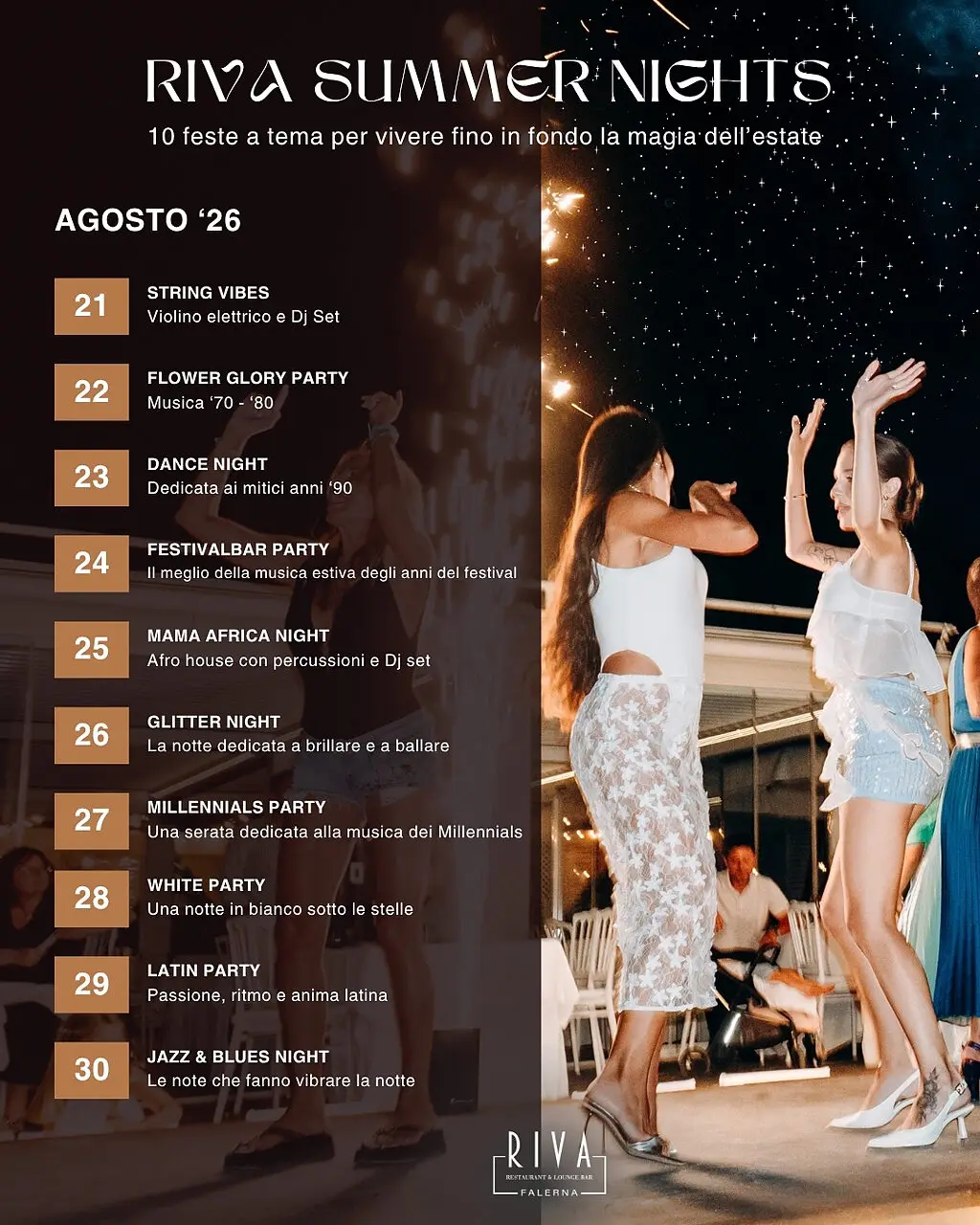 Gli eventi del Riva