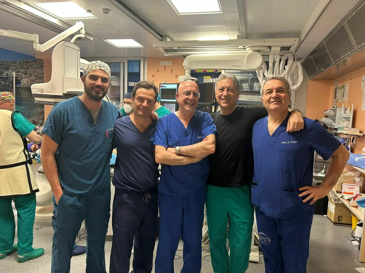 Alberto Polimeni, Antonio Curcio, Ciro Indolfi, Francesco Greco, Pasquale Fratto