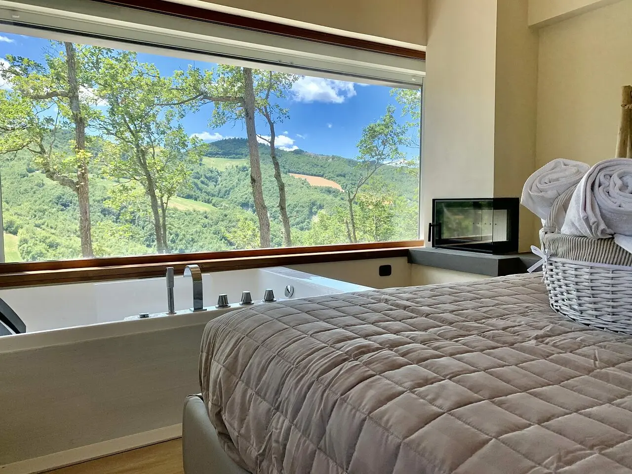 Un tipico agriturismo moderno