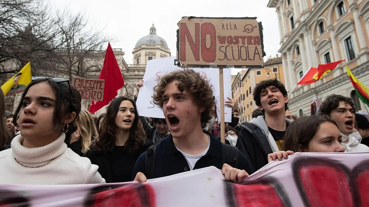 Studenti in protesta