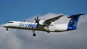Aereo Skyalps in volo