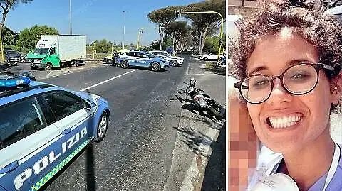 Il luogo dell’incidente, foto Latina oggi