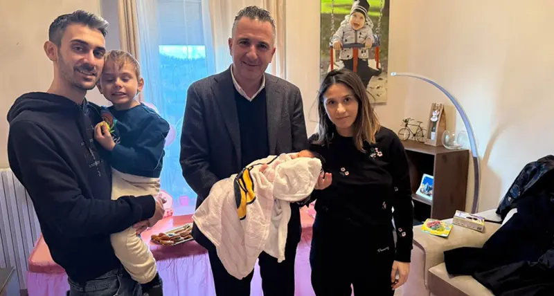 Sindaco di Castrolibero a casa della famiglia Cavoto