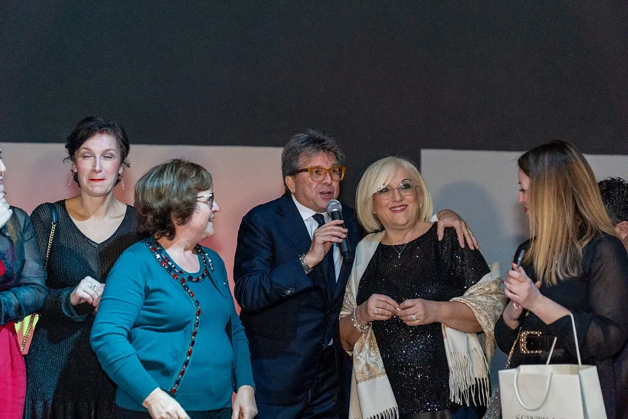 Un momento della serata