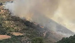 Incendio Cassano Ionio