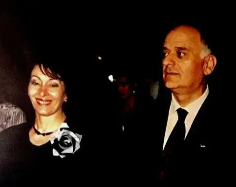 Salvatore Aversa e Lucia Precenzano