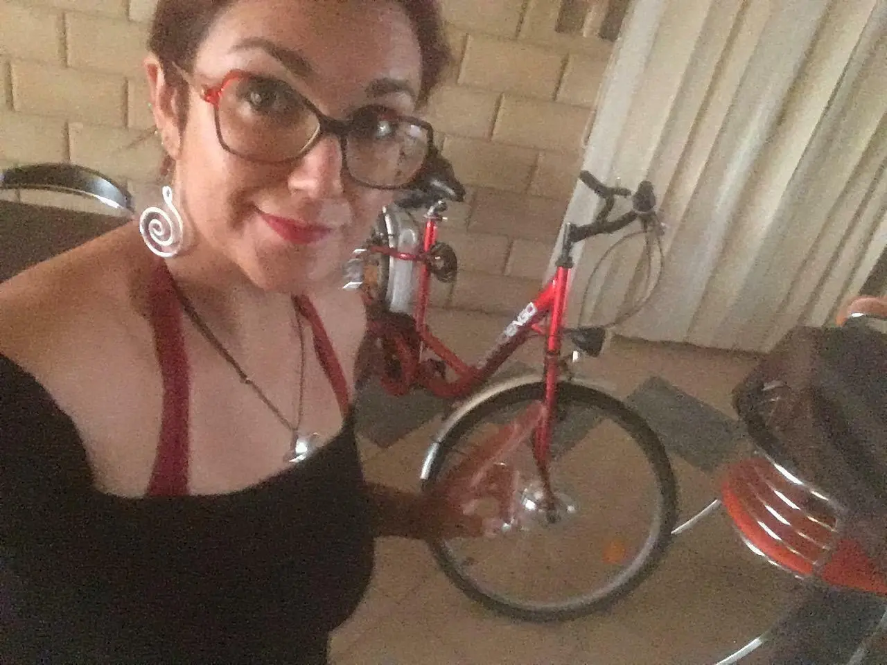 Silvia e la sua bici