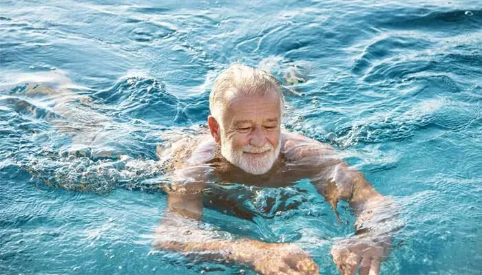 Anziano affetto da Parkinson