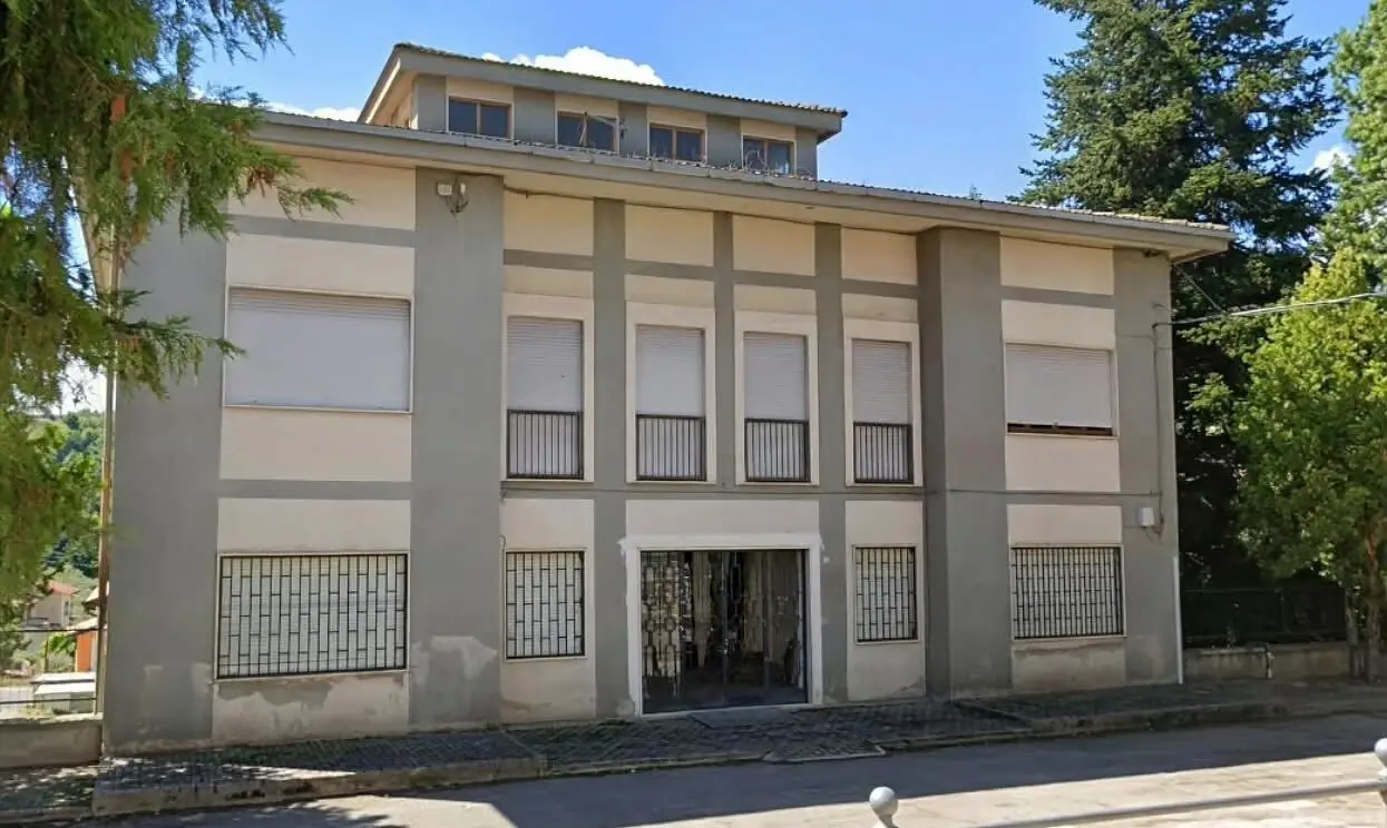 Edificio interessato ai lavori di Dipignano