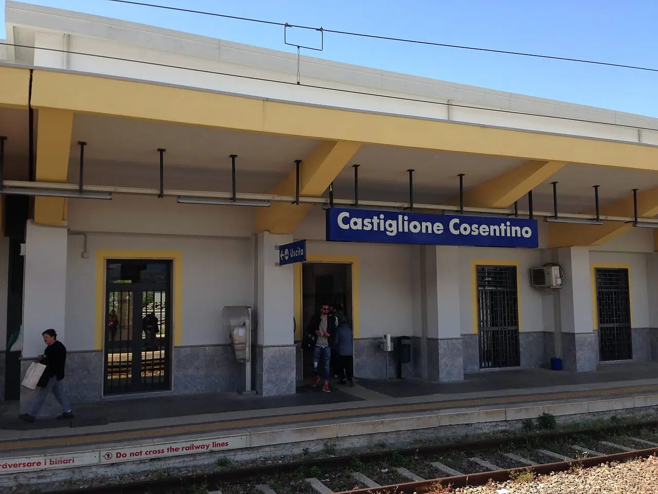 La stazione di Castiglione Cosentino