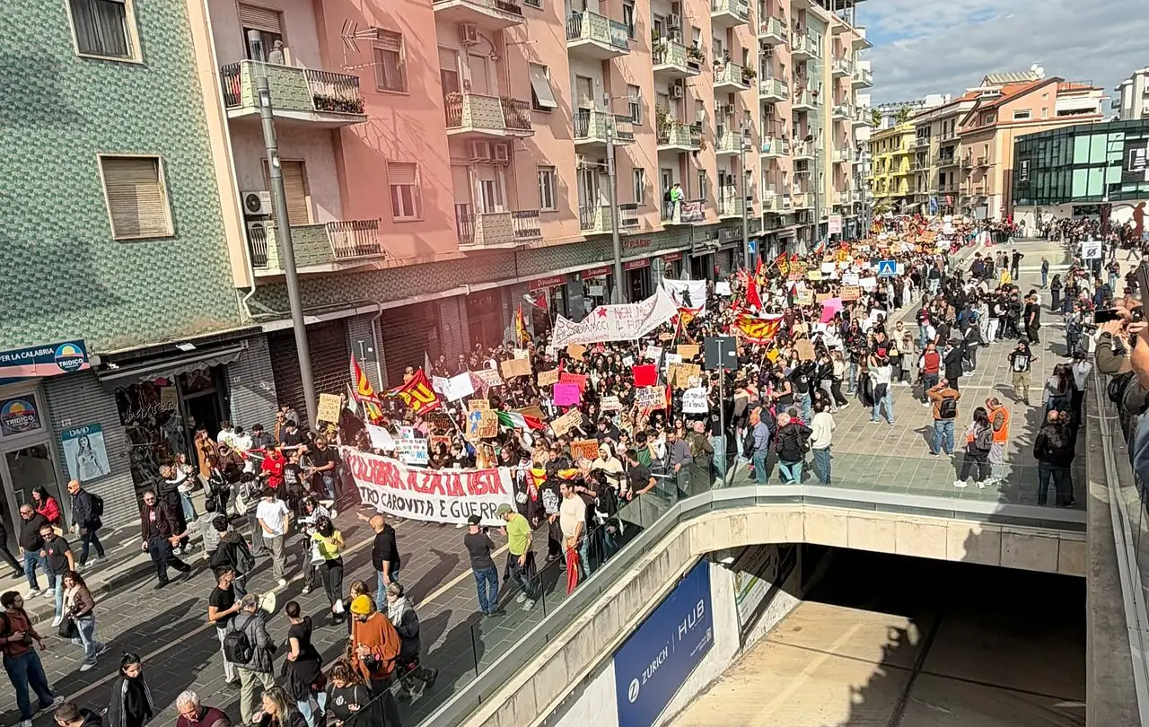 Protesta carovita a Cosenza