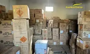 sequestrati fuochi d'artificio