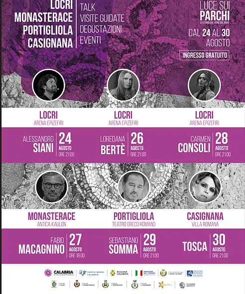 Il calendario degli eventi