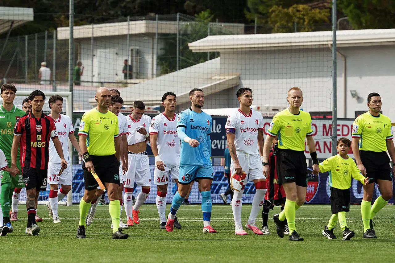 Bari in campo con il Sorrento