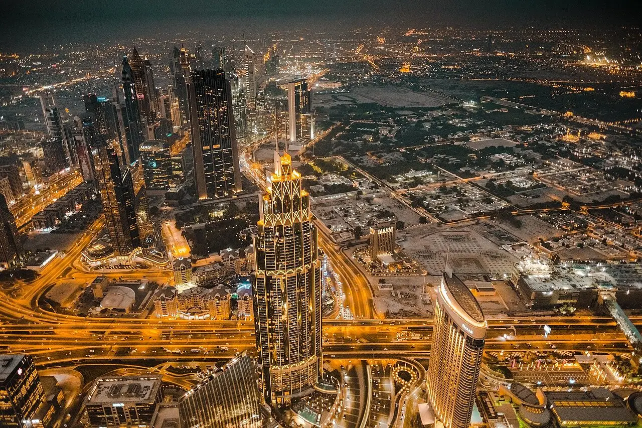 vista aerea dubai