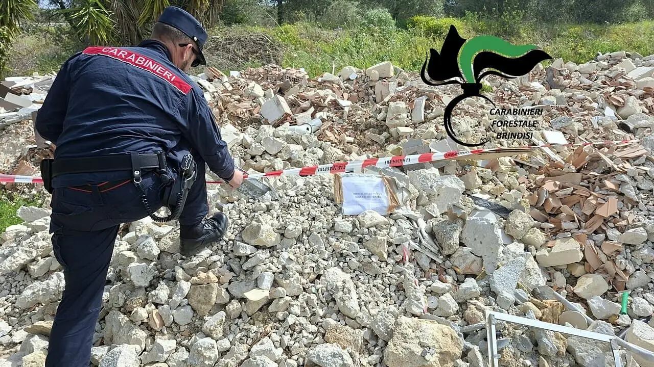 Sequestro rifiuti Tuturano