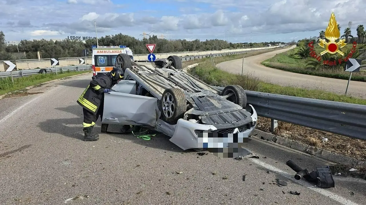 Incidente Mesagne spazio Conad