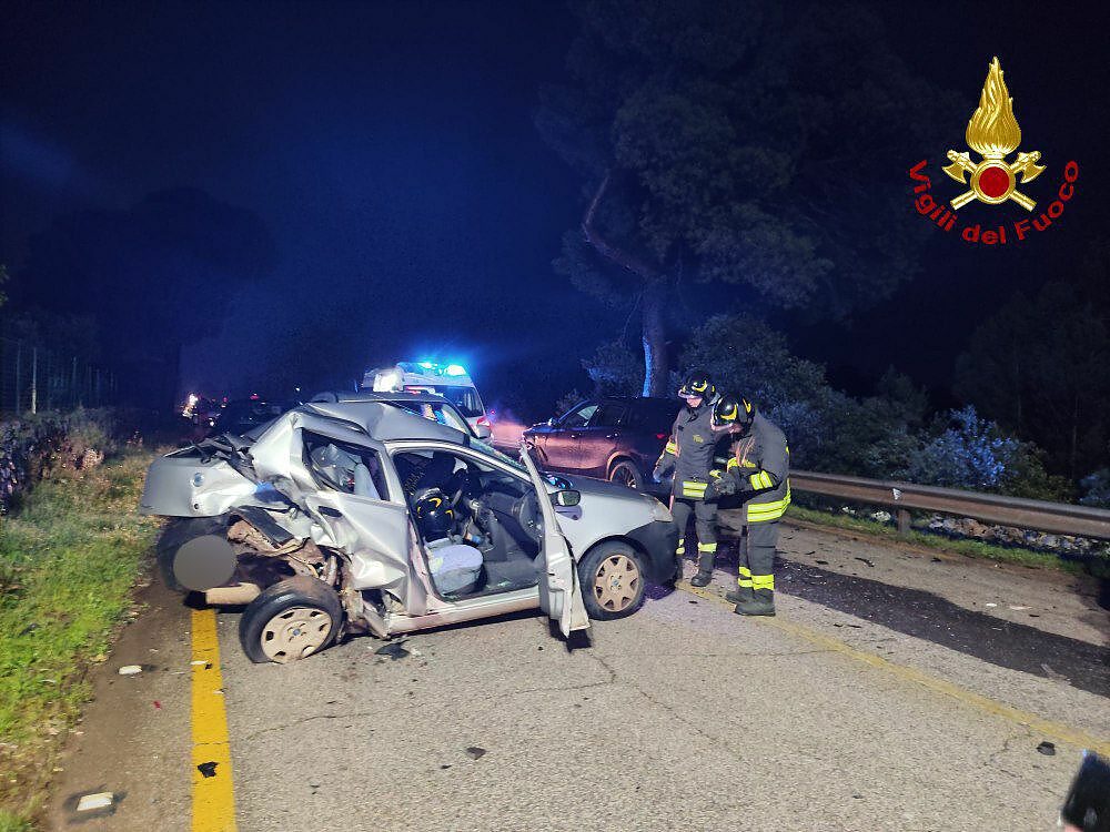 macchina incidente