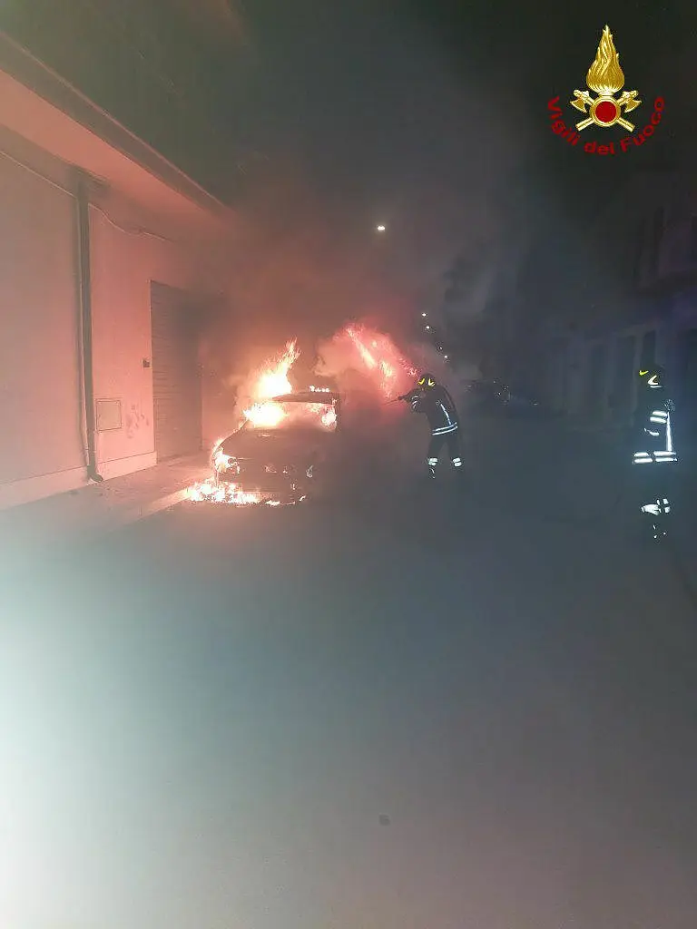 incendio auto