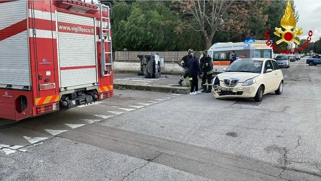 incidente vigili del fuoco